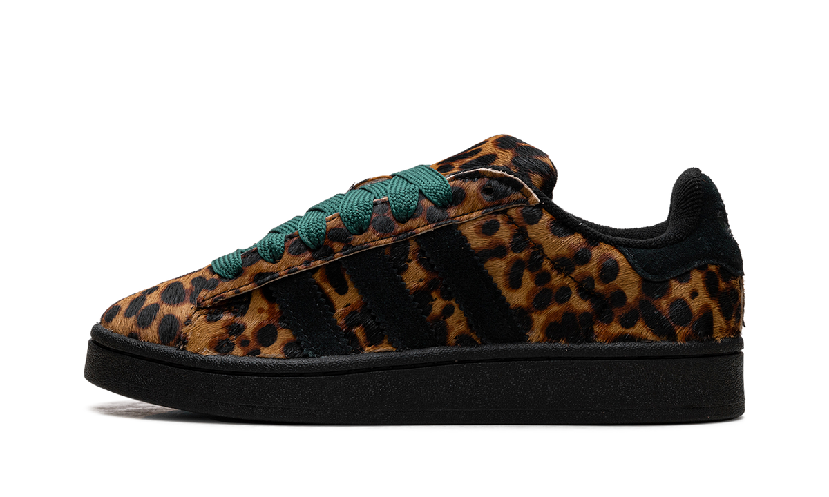 Overkicks - Adidas Campus 00s Leopard Black (JH9768) - vista lateral
