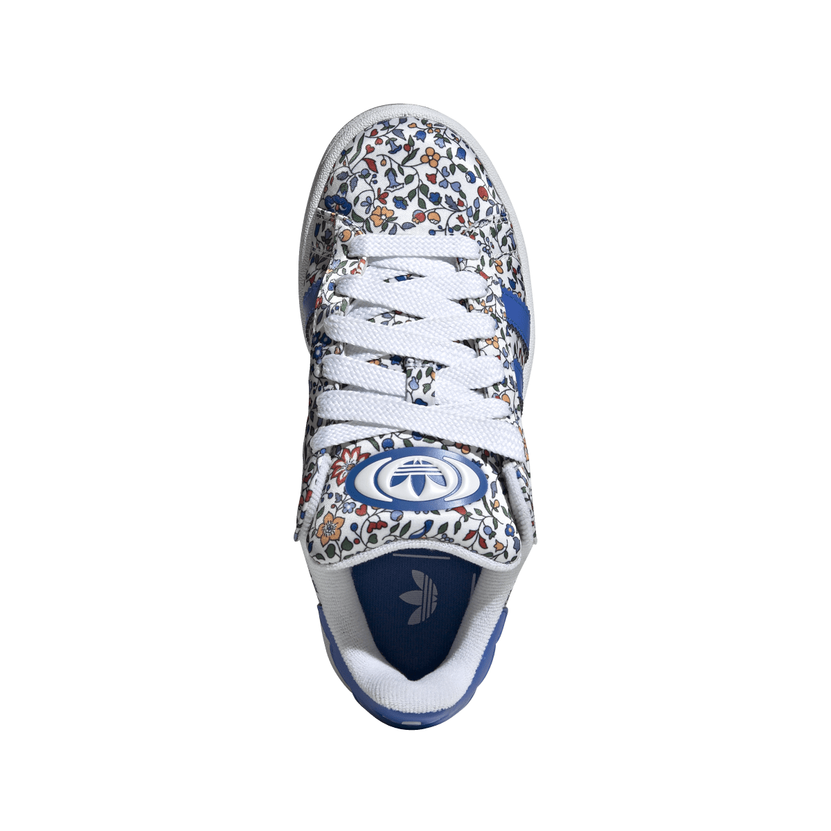 Overkicks - Adidas Campus 00s Liberty London Blue Floral (JS3805) - detalle suela