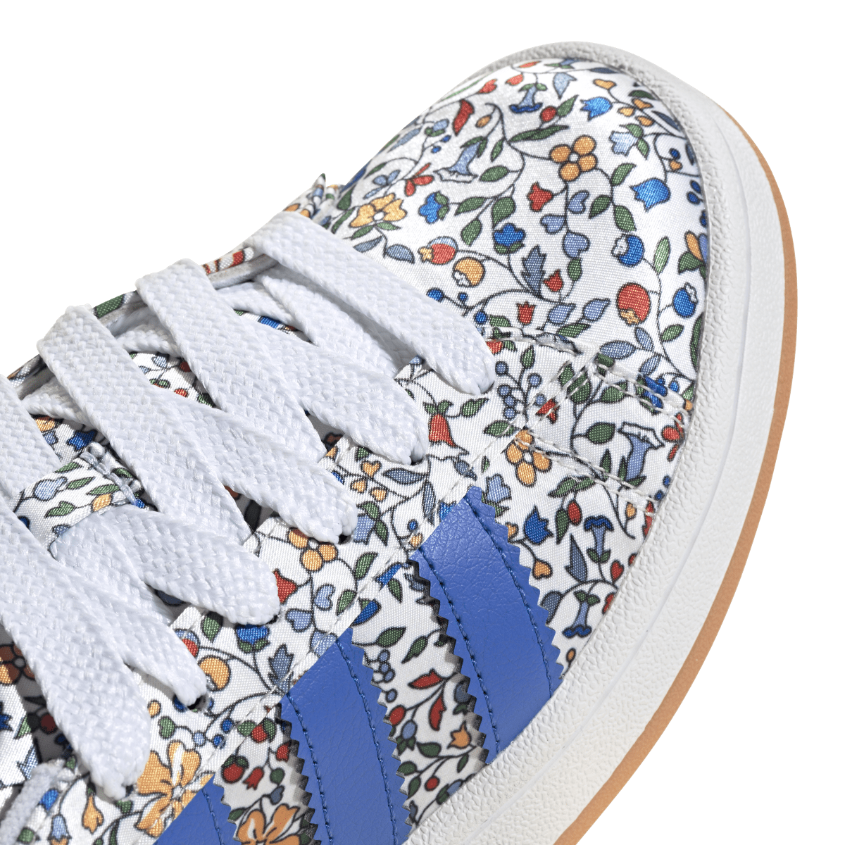 Overkicks - Adidas Campus 00s Liberty London Blue Floral (JS3805) - detalle
