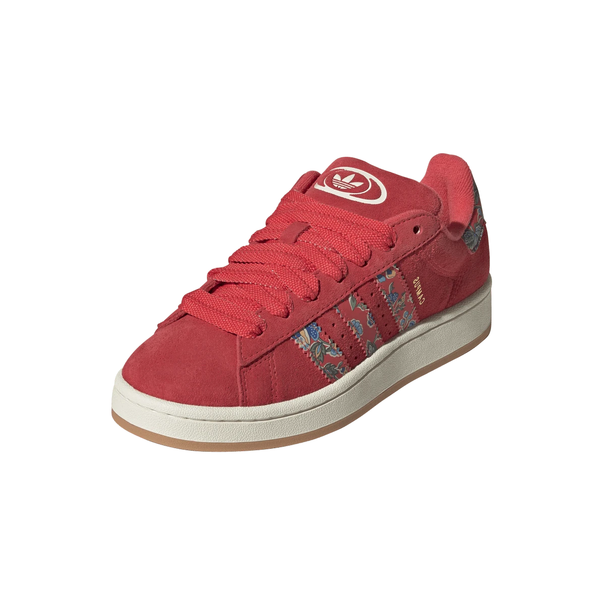 Overkicks - Adidas Campus 00s Liberty London Semi Lucid Red (JS1330) - vista trasera