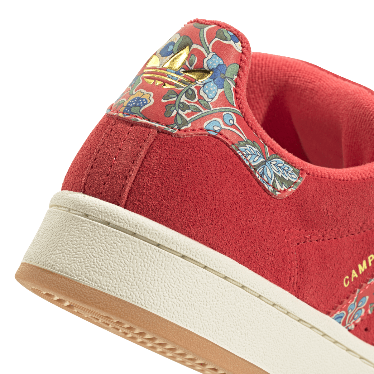 Overkicks - Adidas Campus 00s Liberty London Semi Lucid Red (JS1330) - detalle