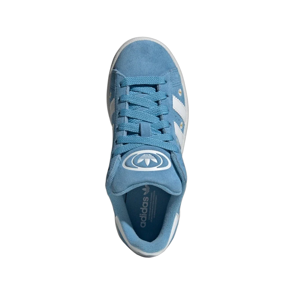 Overkicks - Adidas Campus 00s Light Blue Floral (Kid's) (IG6998) - imagen 3