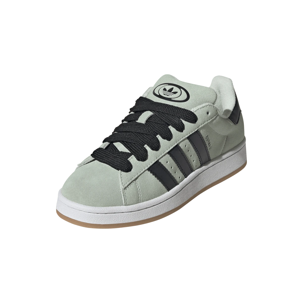 Overkicks - Adidas Campus 00s Linen Green Core Black (JQ7413) - vista trasera