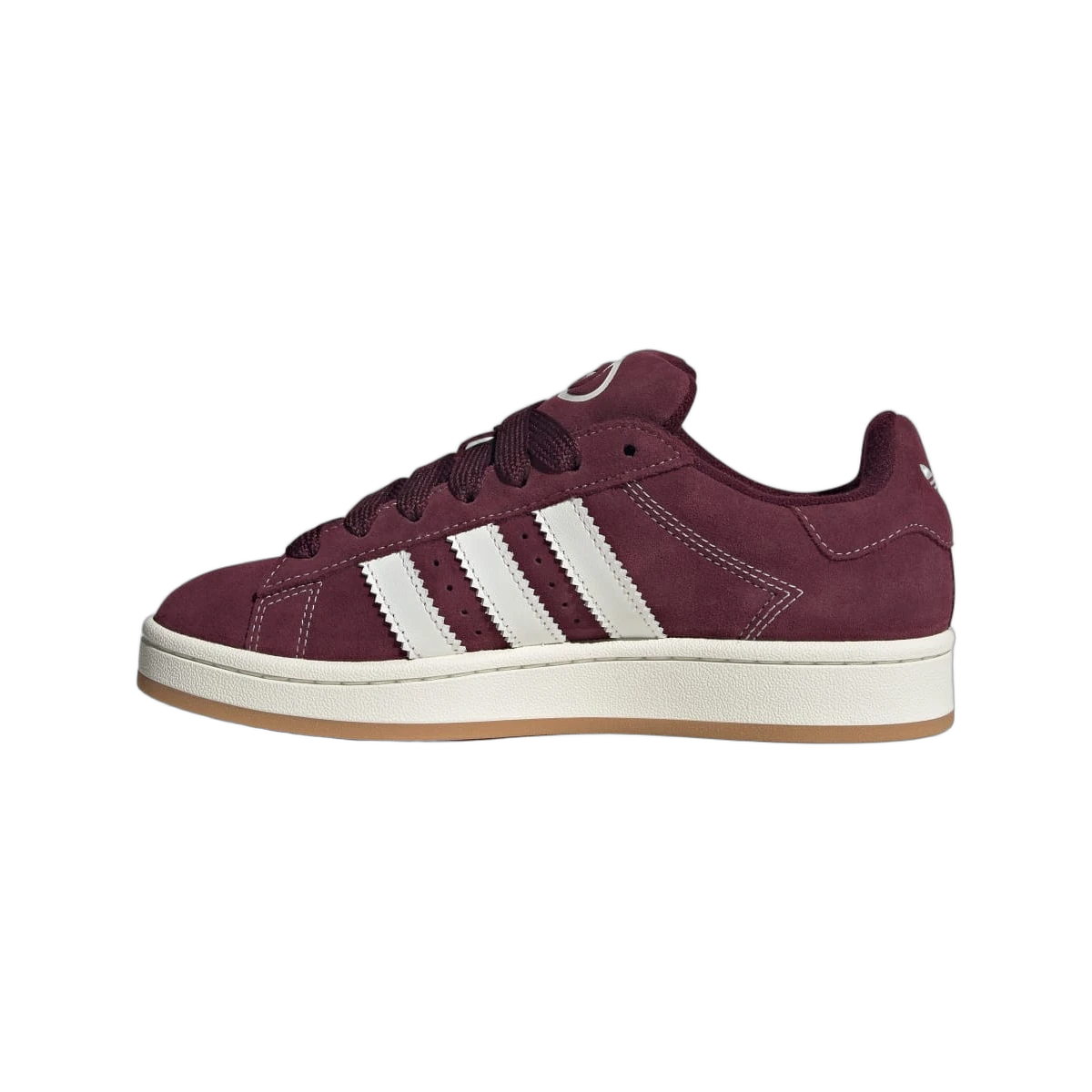 Overkicks - Adidas Campus 00s Maroon White (JS2761) - detalle talón