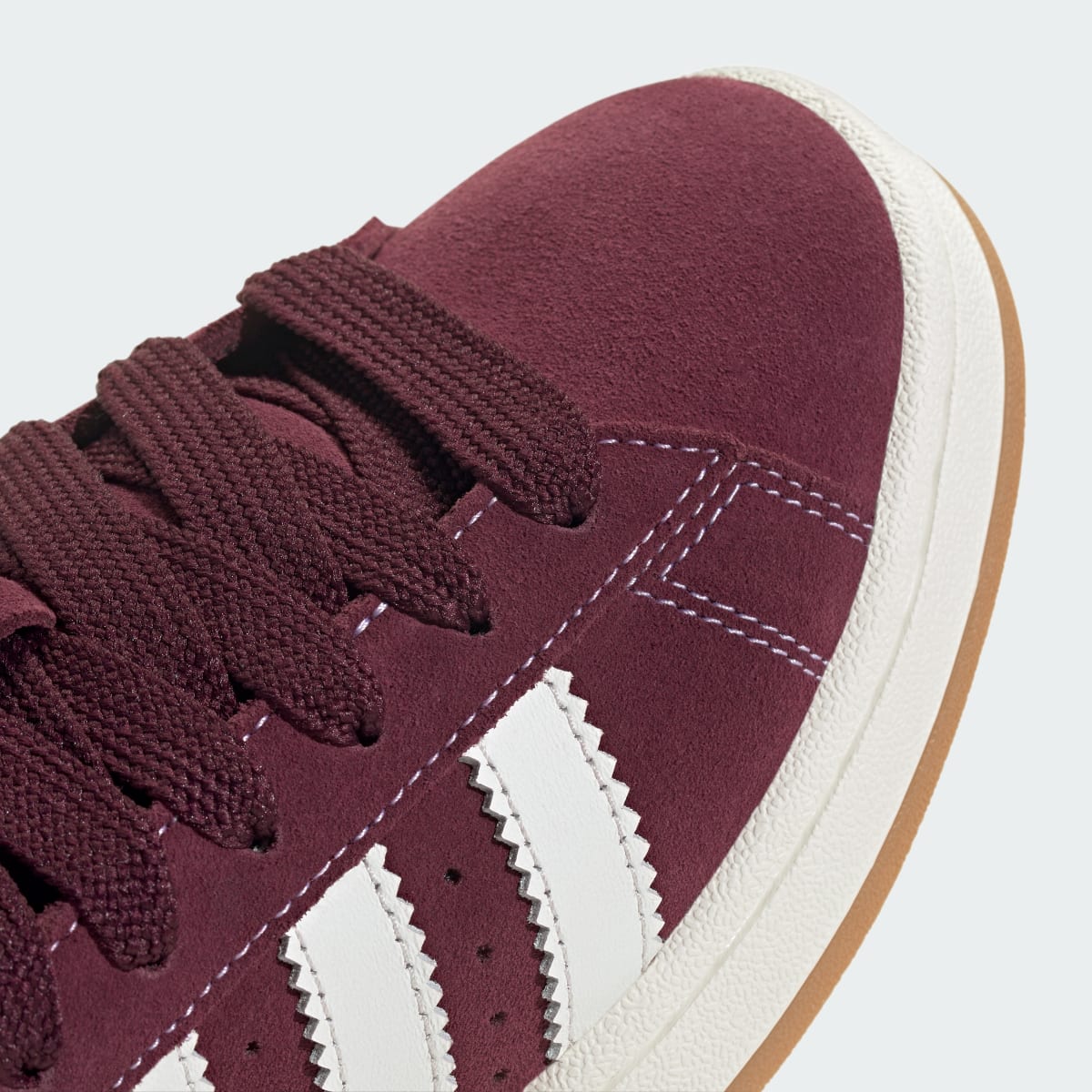 Overkicks - Adidas Campus 00s Maroon White (JS2761) - detalle