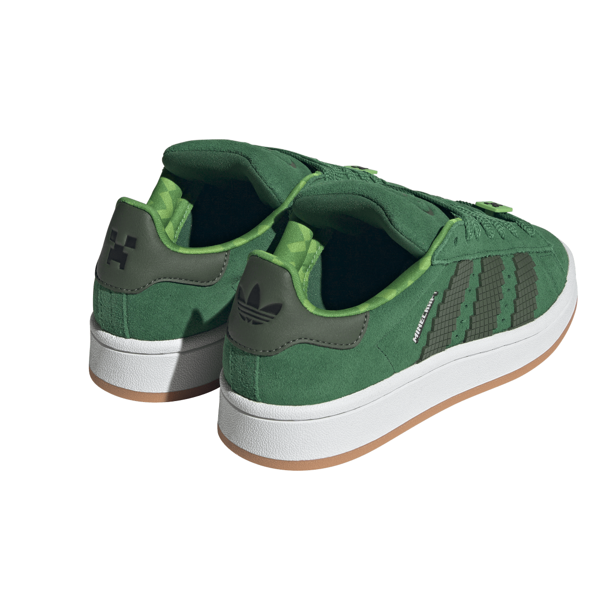 Overkicks - Adidas Campus 00s Minecraft Creeper (GS) (JS3778) - imagen 3