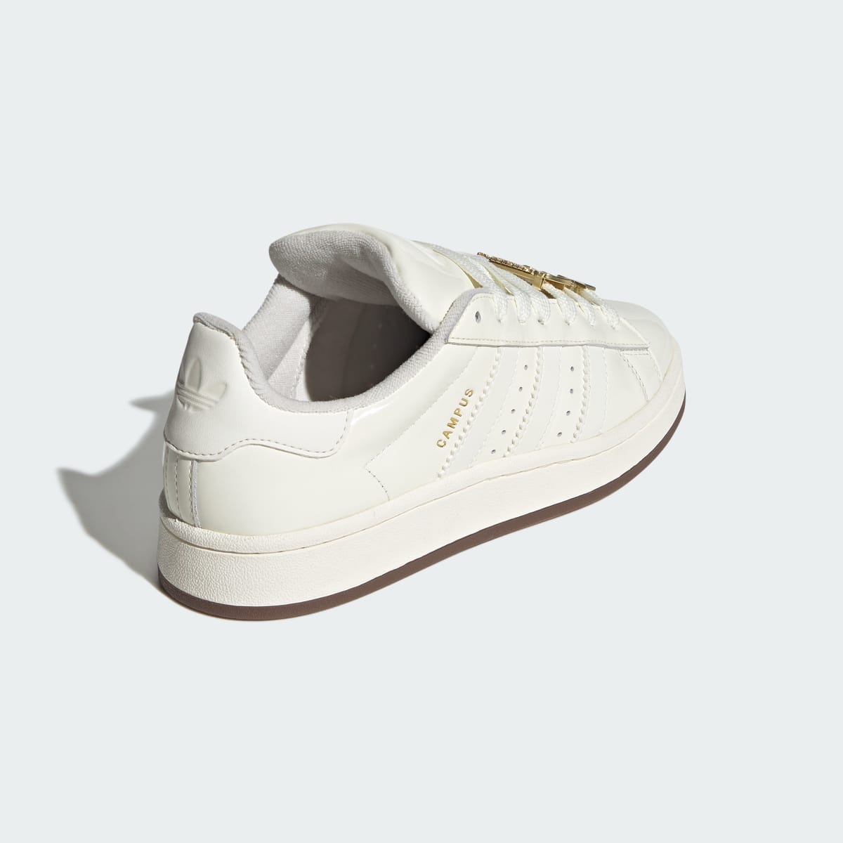 Overkicks - Adidas Campus 00s Off White Gold Metallic (IH4363) - vista superior