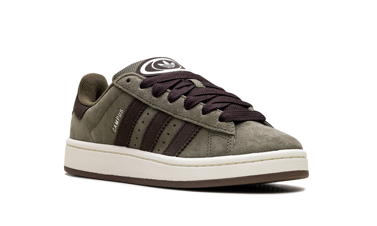 Overkicks - Adidas Campus 00s Olive Strata Dark Brown (ID1418) - detalle lateral interior