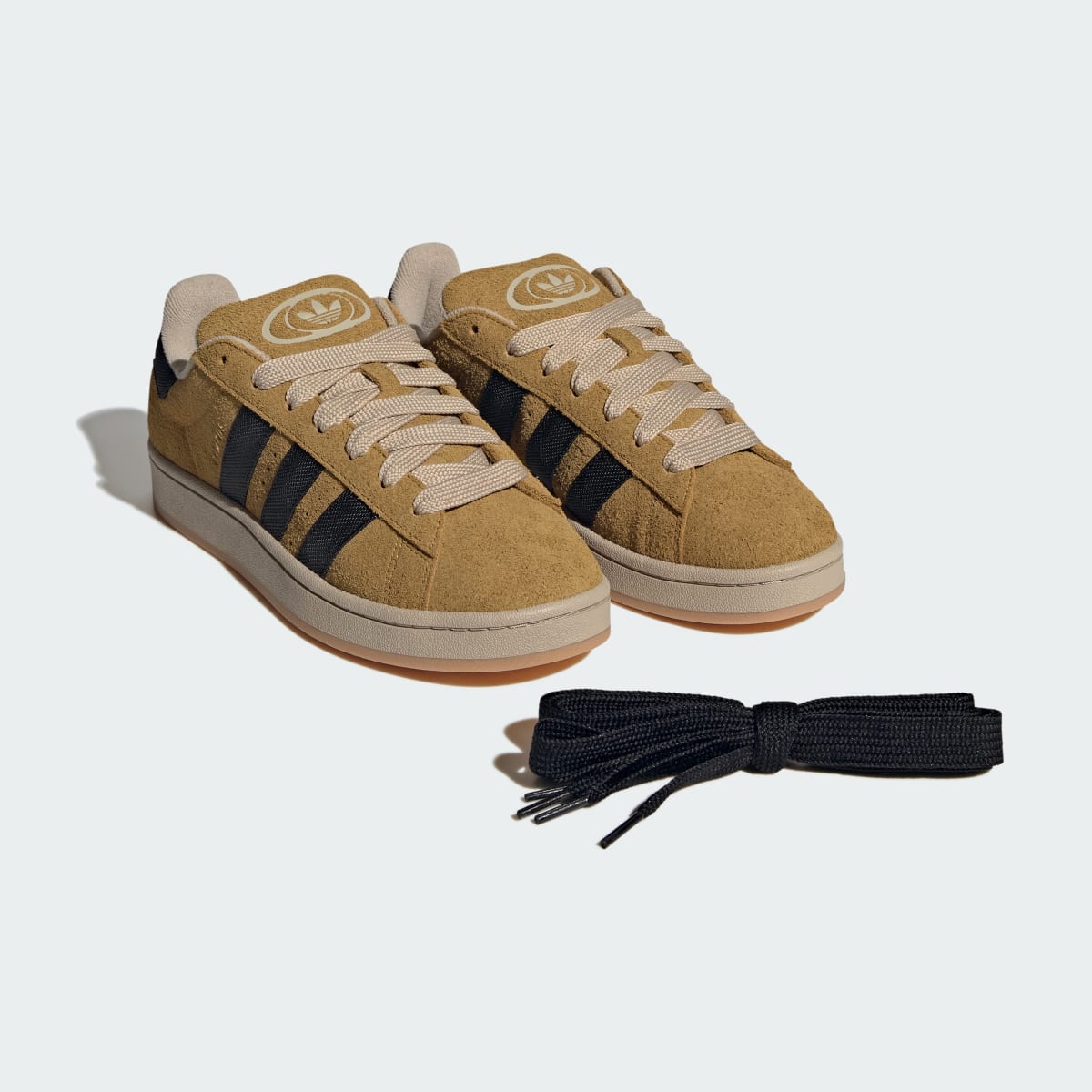 Overkicks - Adidas Campus 00s Preloved Bronze Black Stone Khaki (KI0932) - detalle