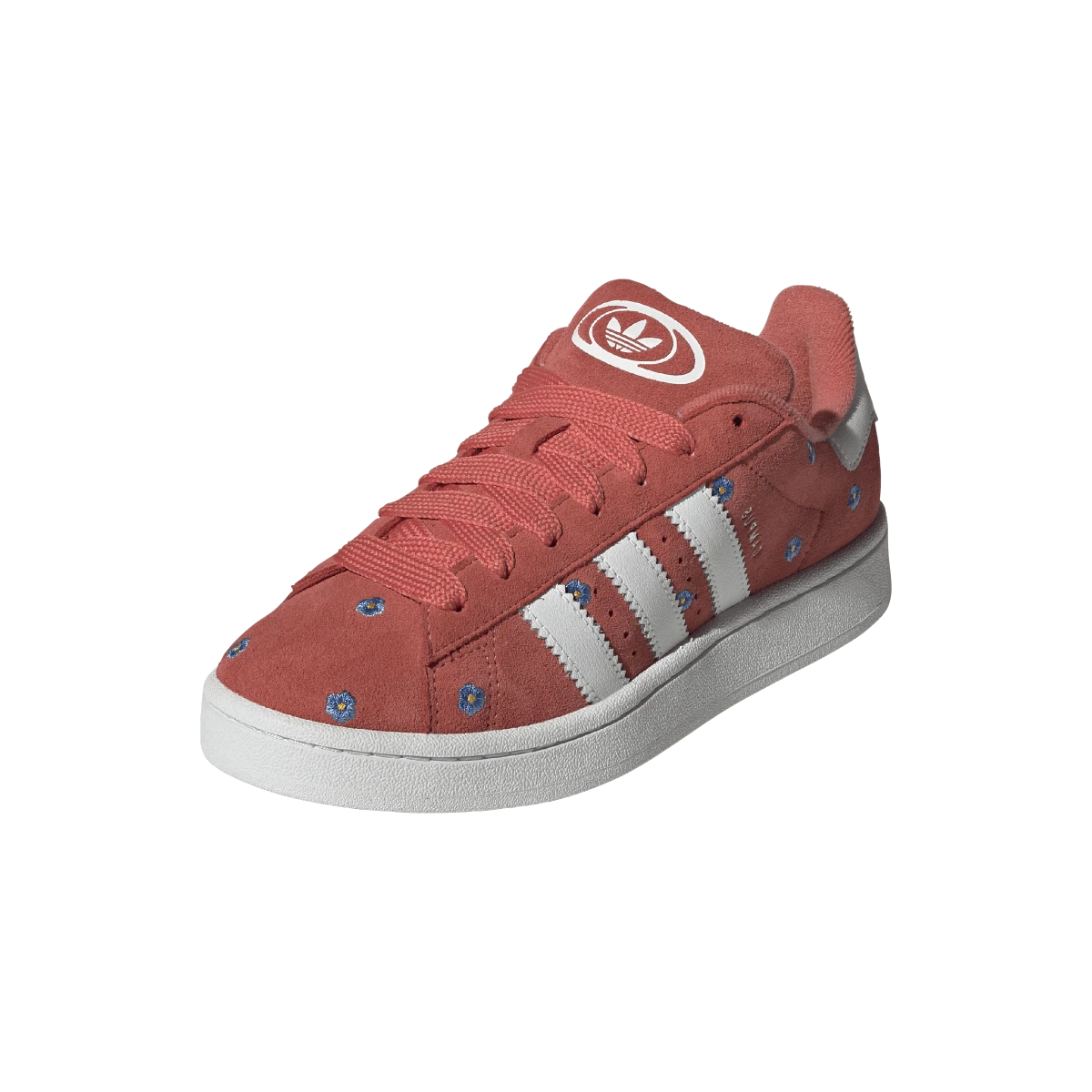 Overkicks - Adidas Campus 00s Preloved Scarlet Floral (IF9639) - vista trasera