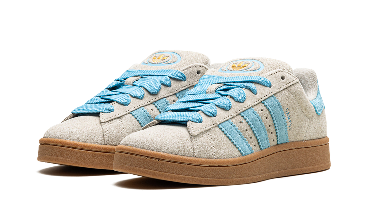 Overkicks - Adidas Campus 00s Putty Grey Preloved Blue (IE5588) - vista trasera
