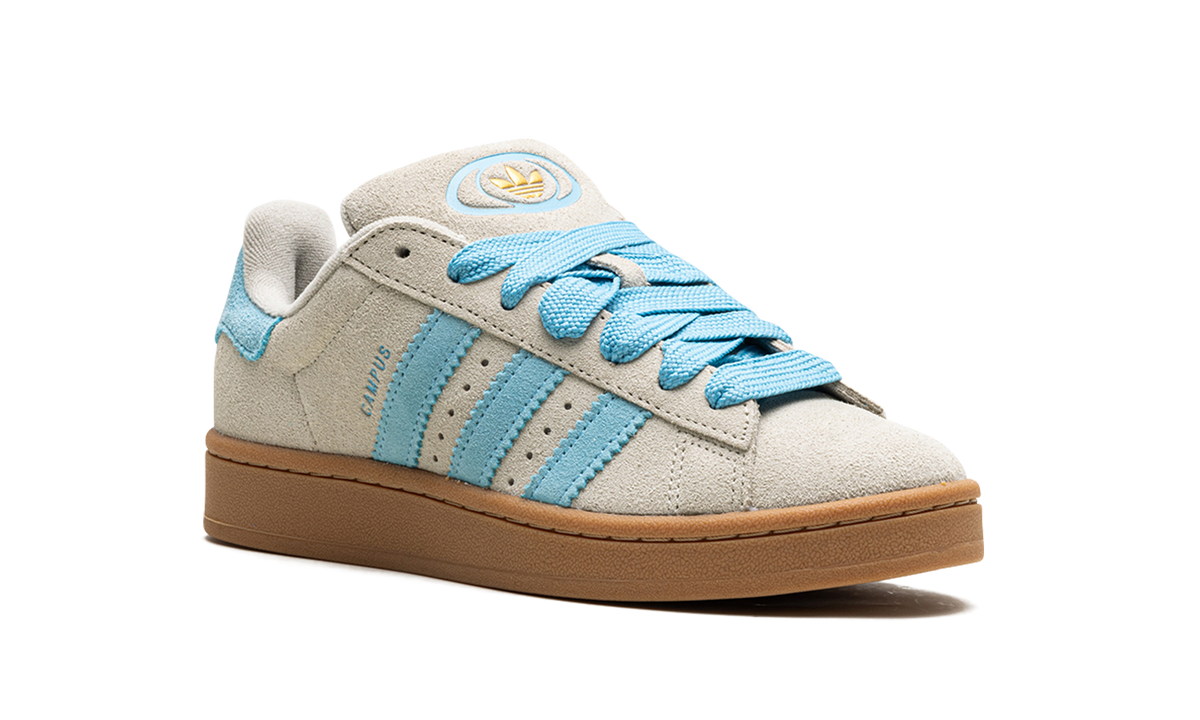 Overkicks - Adidas Campus 00s Putty Grey Preloved Blue (IE5588) - detalle lateral interior