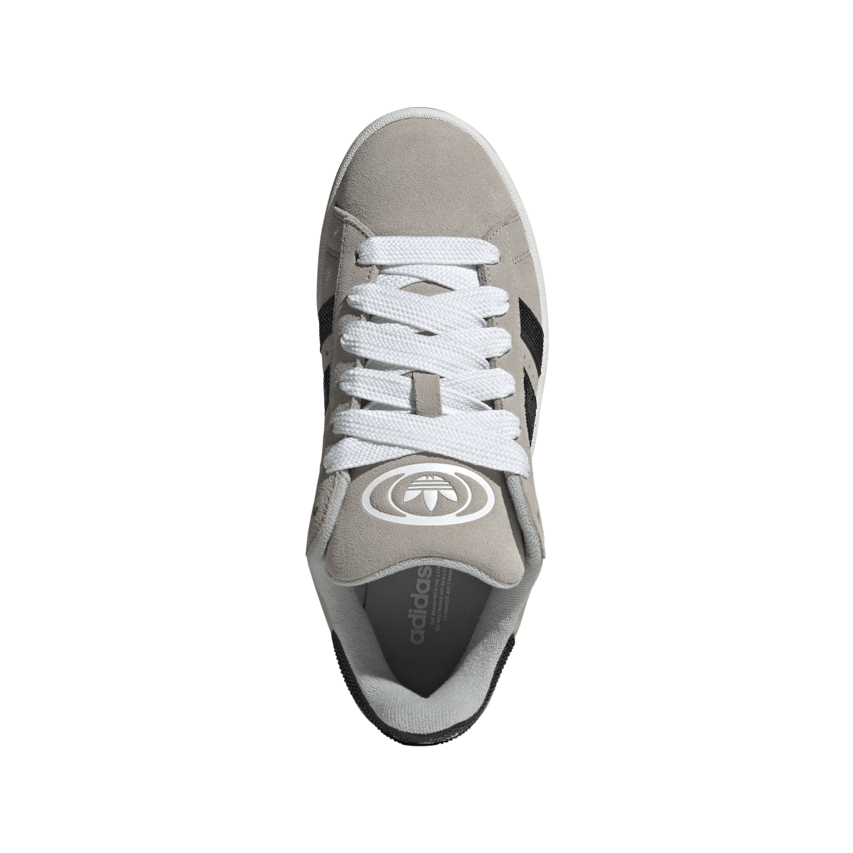 Overkicks - Adidas Campus 00s Rhinestone Black Grey Two (IH6830) - par completo