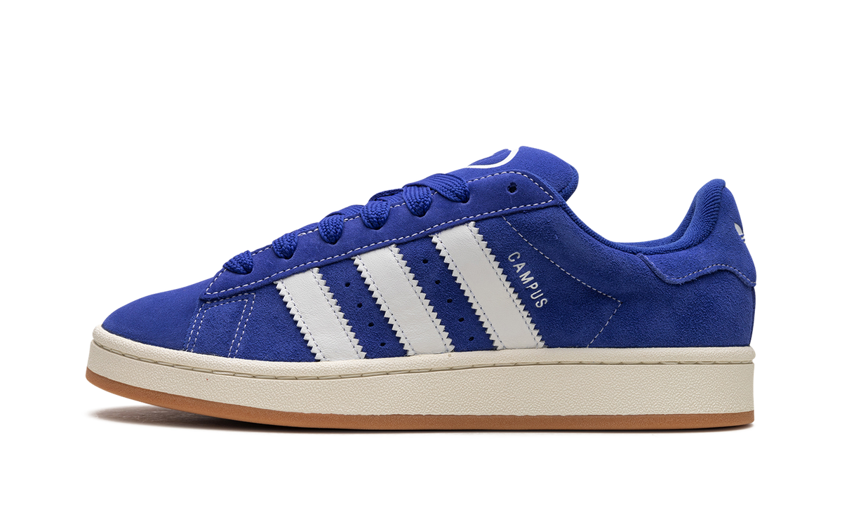 Overkicks - Adidas Campus 00s Semi Lucid Blue Cloud White (H03471) - vista lateral