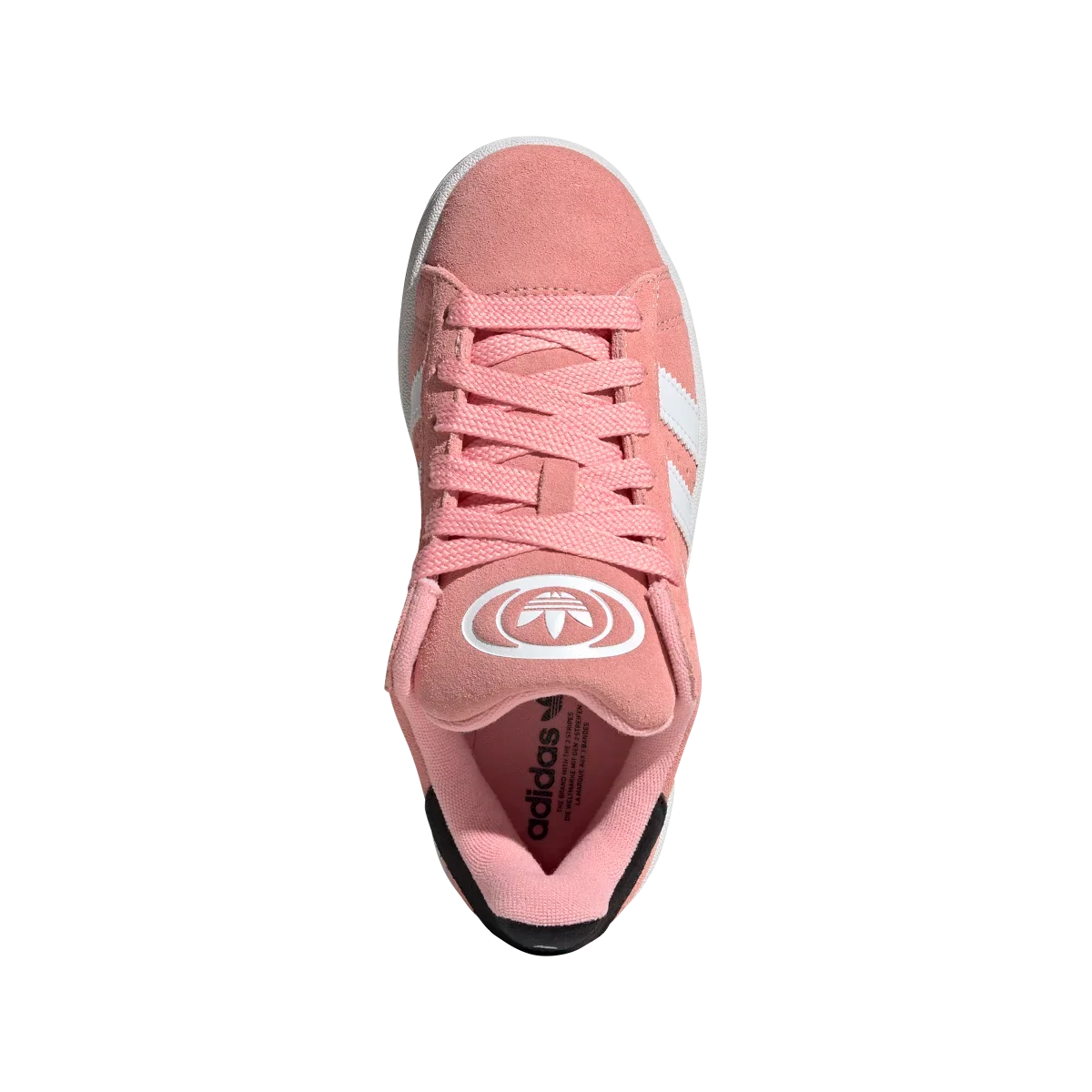 Overkicks - Adidas Campus 00s Semi Pink Spark Cloud White Gum (GS) (JI0284) - imagen 3