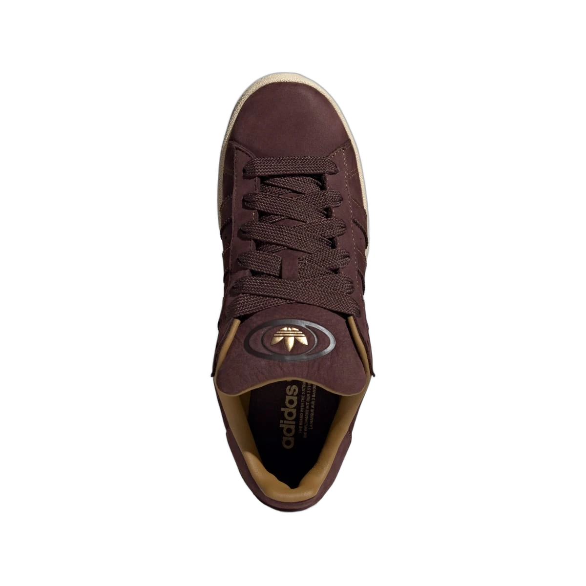 Overkicks - Adidas Campus 00s Shadow Brown Bronze Strata (JS3777) - vista trasera