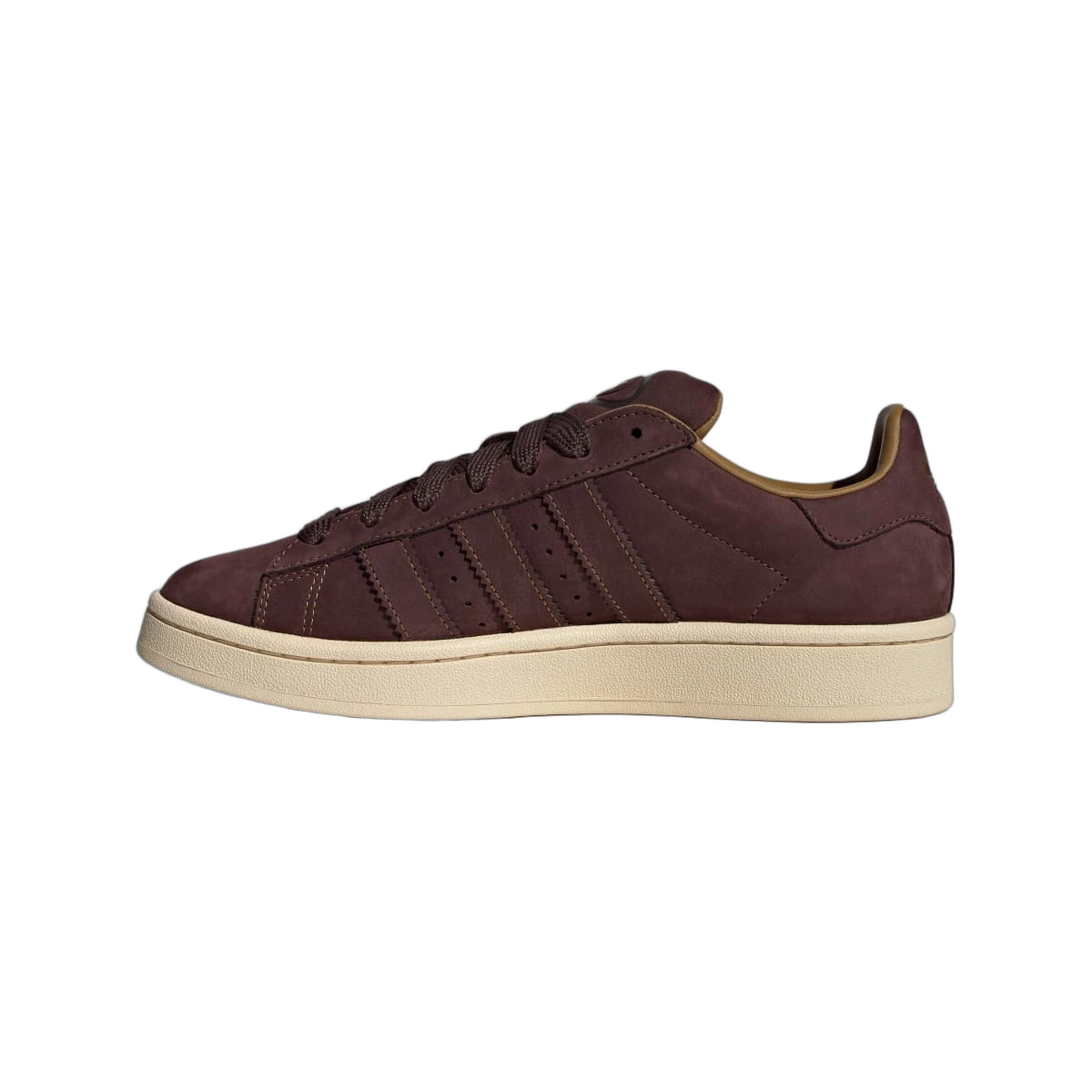 Overkicks - Adidas Campus 00s Shadow Brown Bronze Strata (JS3777) - detalle talón