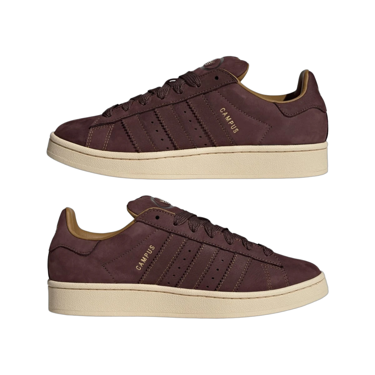 Overkicks - Adidas Campus 00s Shadow Brown Bronze Strata (JS3777) - detalle lateral interior