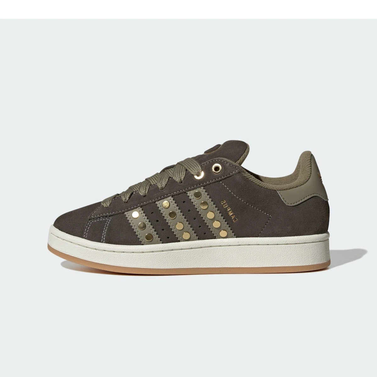 Overkicks - Adidas Campus 00s Shadow Olive Orbit Green (JQ8333) - vista lateral