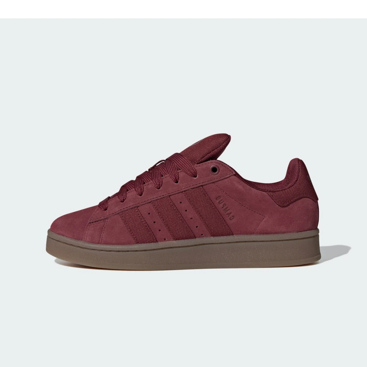 Overkicks - Adidas Campus 00s Shadow Red Gum (IH4093) - vista lateral