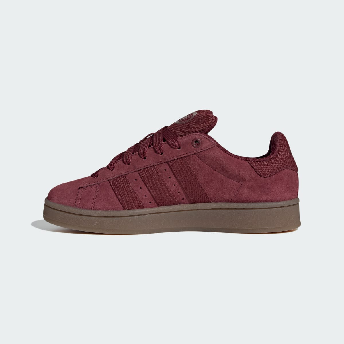 Overkicks - Adidas Campus 00s Shadow Red Gum (IH4093) - detalle lateral interior