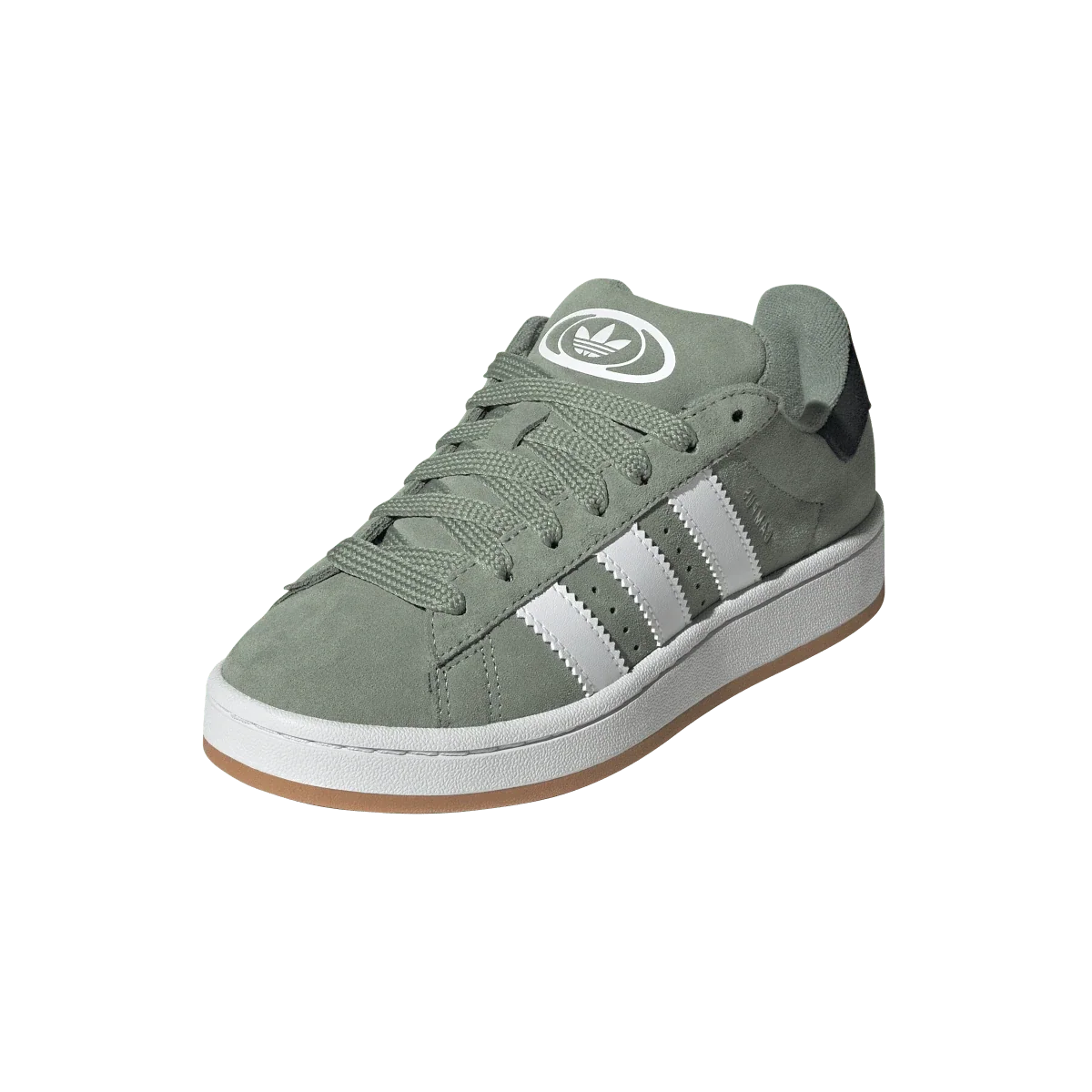 Overkicks - Adidas Campus 00s Silver Green Cloud White Gum (GS) (JI0283) - imagen 2