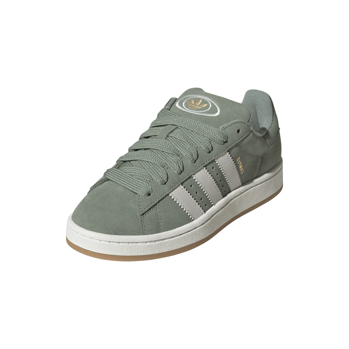Overkicks - Adidas Campus 00s Silver Green Gum (JI2753) - vista trasera