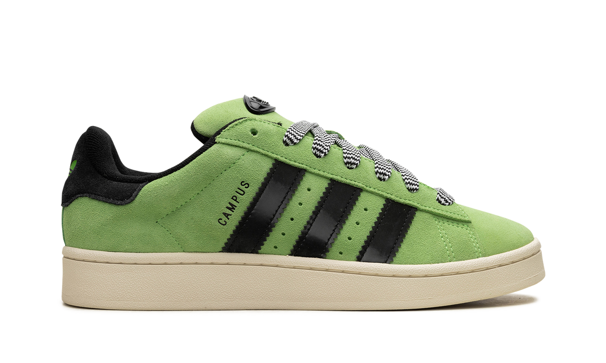Overkicks - Adidas Campus 00s Solar Green (HQ4409) - detalle talón