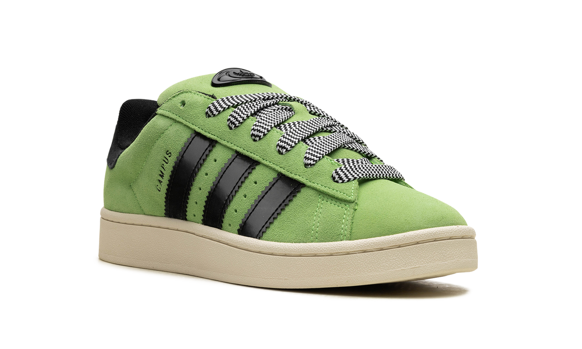 Overkicks - Adidas Campus 00s Solar Green (HQ4409) - detalle lateral interior