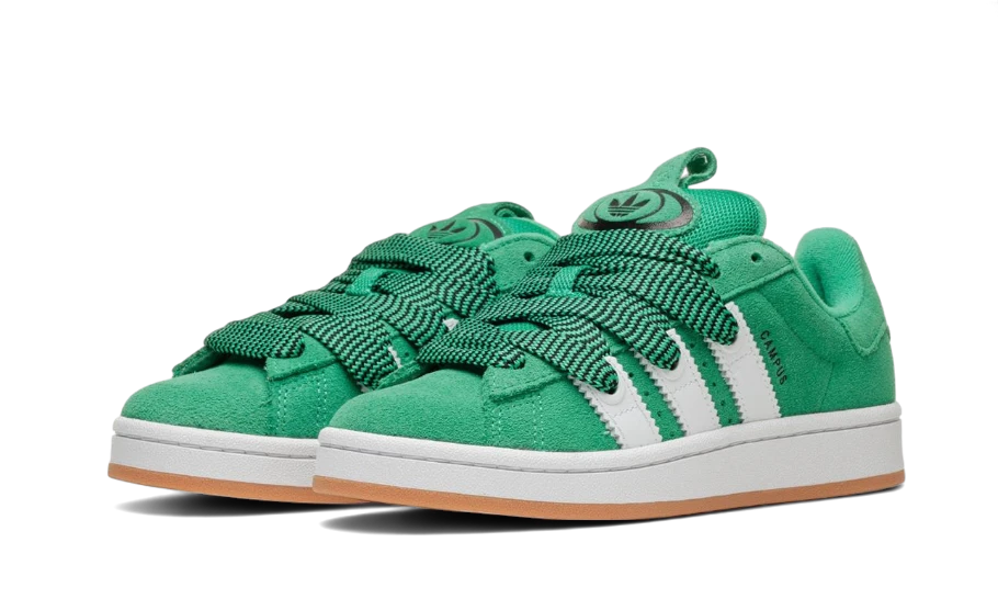 Overkicks - Adidas Campus 00s Surf Green Cloud White Core Black (ID0279) - vista trasera
