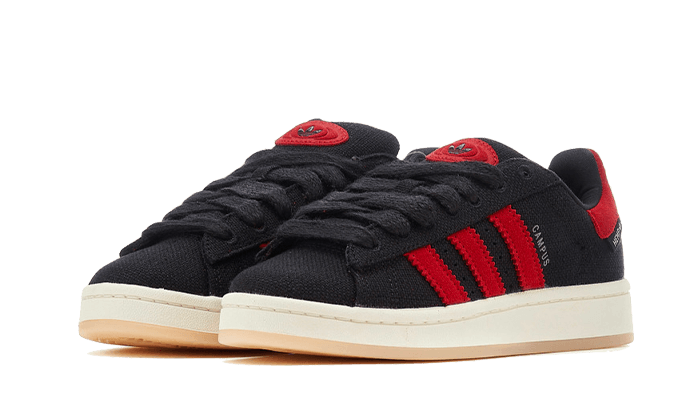 Overkicks - Adidas Campus 00s TKO Black Power Red (HP6539) - vista trasera
