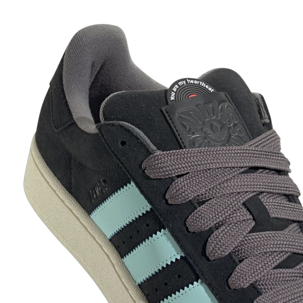 Overkicks - Adidas Campus 00s Valentines Day Black (ID6249) - vista superior