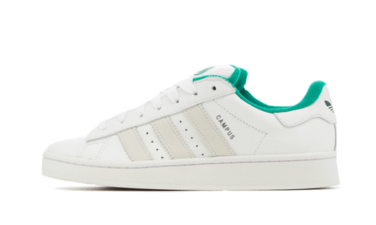 Overkicks - Adidas Campus 00s White Semi Court Green (ID2067) - vista lateral