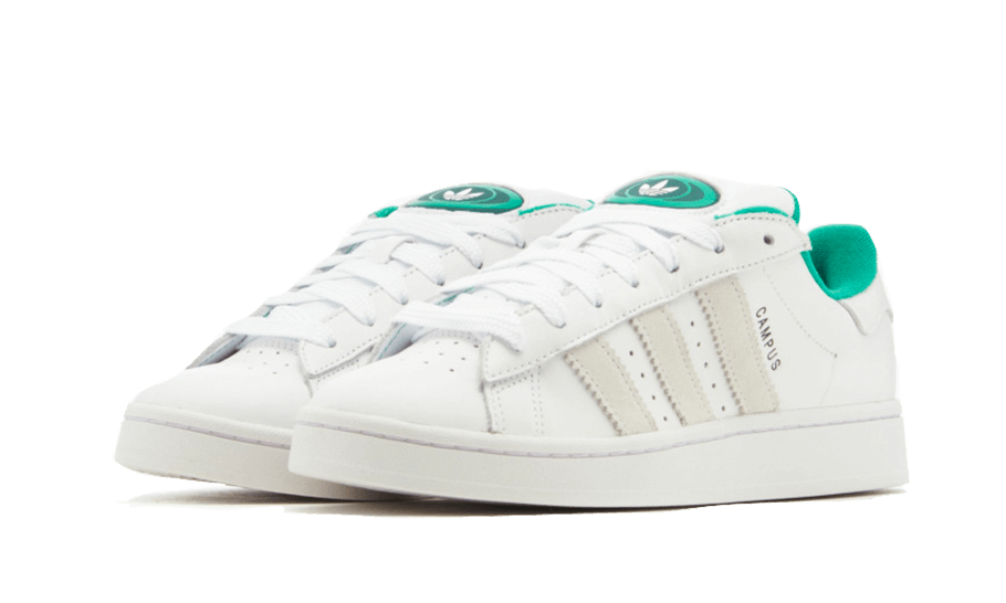 Overkicks - Adidas Campus 00s White Semi Court Green (ID2067) - vista trasera