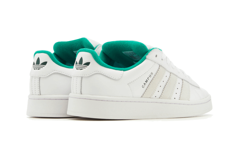 Overkicks - Adidas Campus 00s White Semi Court Green (ID2067) - par completo