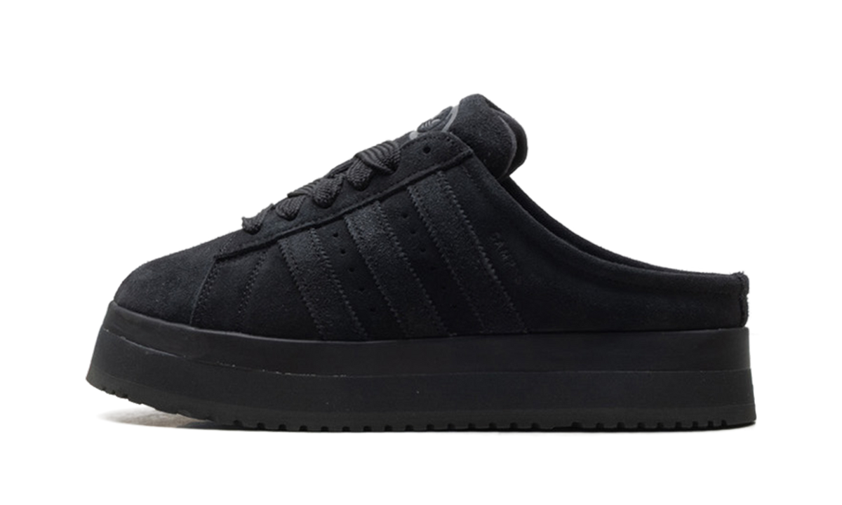 Overkicks - Adidas Campus 00s Winter Low Black Carbon (JR3733) - vista lateral