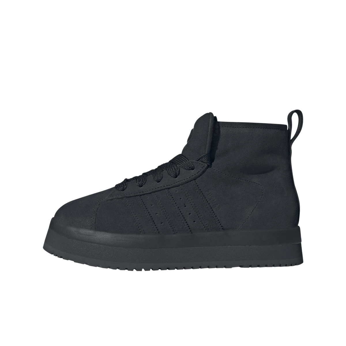 Overkicks - Adidas Campus 00s Winter Mid Black Carbon (JR3737) - vista lateral