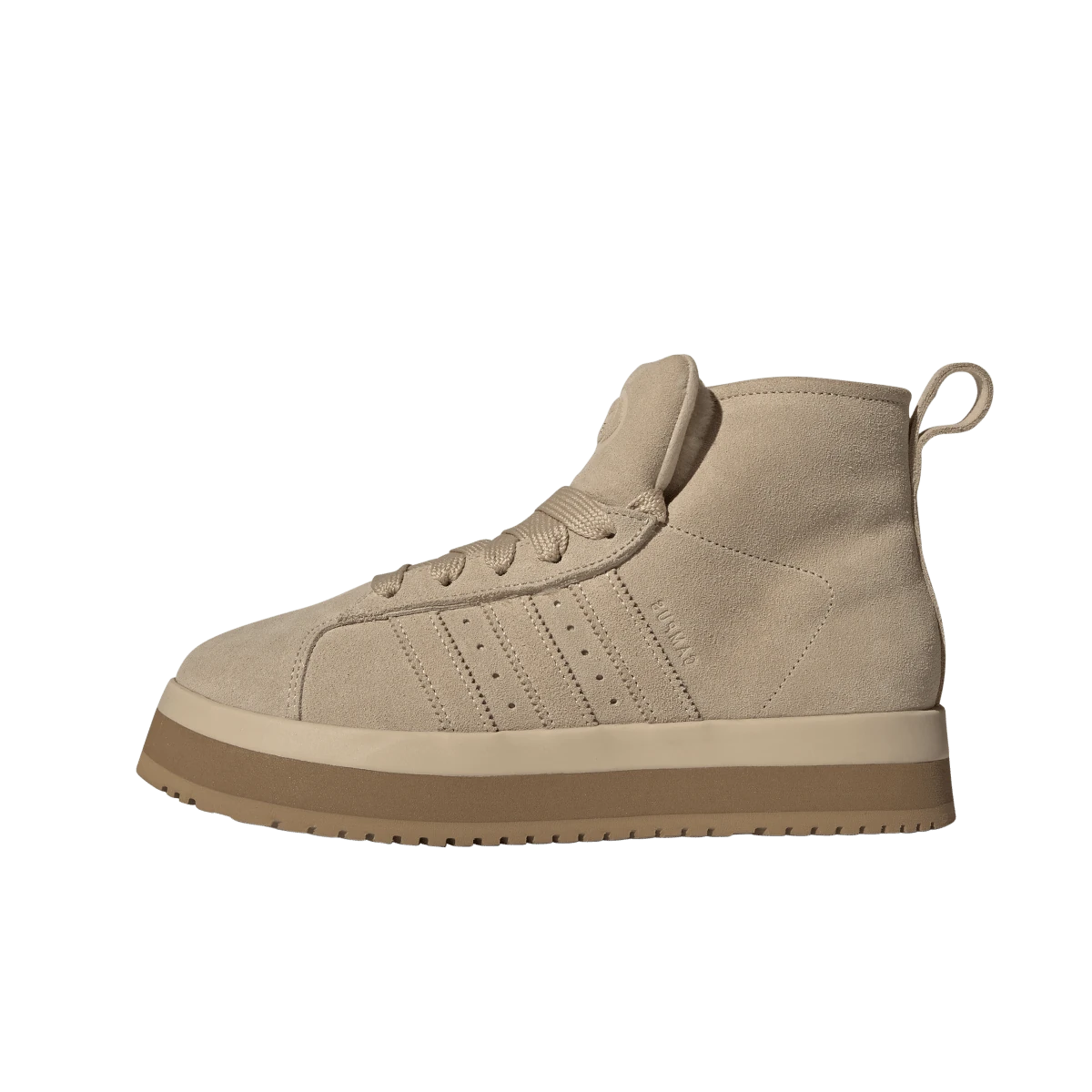 Overkicks - Adidas Campus 00s Winter Mid Magic Beige (JR3735) - vista lateral
