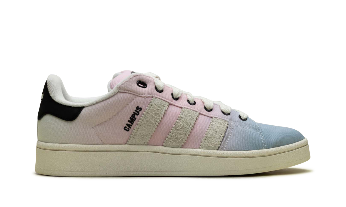 Overkicks - Adidas Campus 00s Wonder Blue Clear Pink (IH2494) - detalle talón