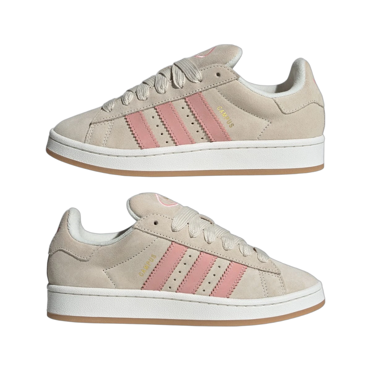 Overkicks - Adidas Campus 00s Wonder Mauve Glow Pink (JI2752) - detalle lateral interior