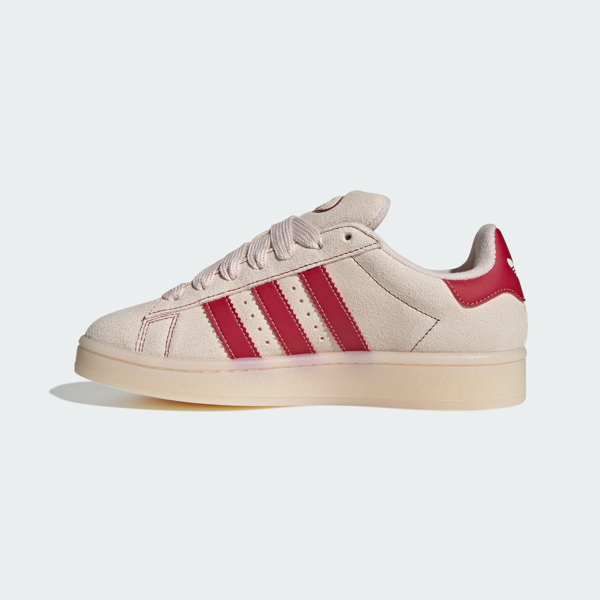 Overkicks - Adidas Campus 00s Wonder Quartz Victory Red (IH4249) - detalle talón