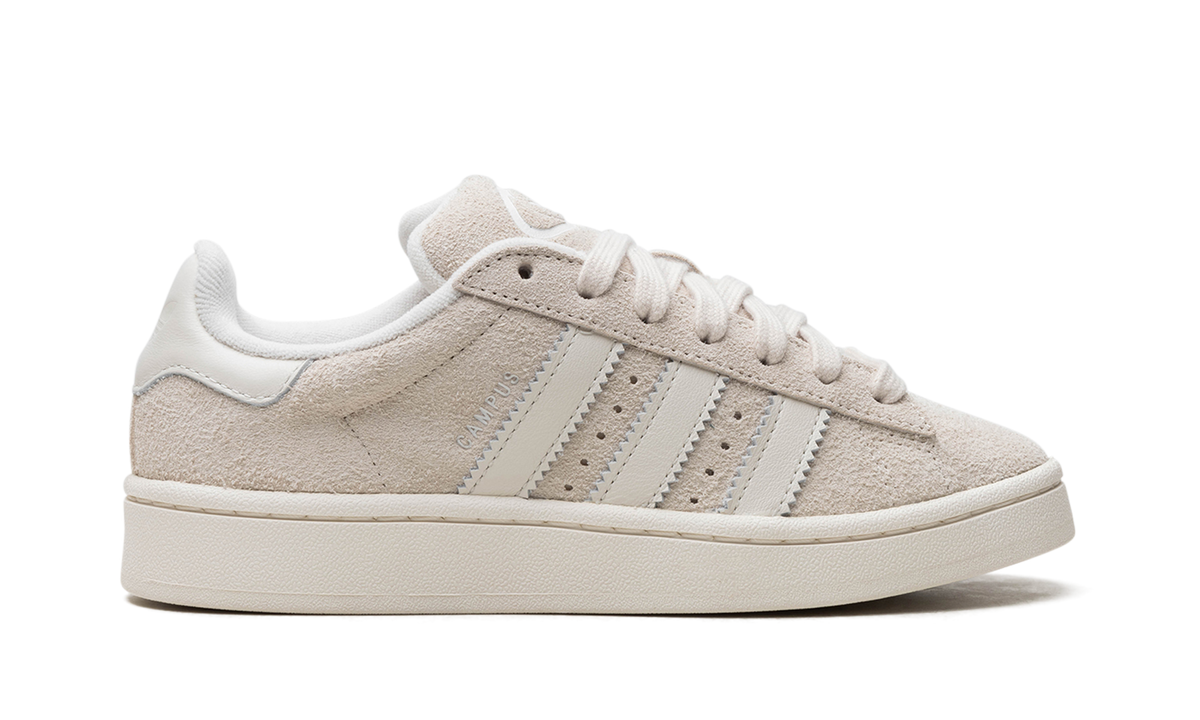 Overkicks - Adidas Campus 00s Wonder White Chalk White Core Black (IH9863) - detalle talón