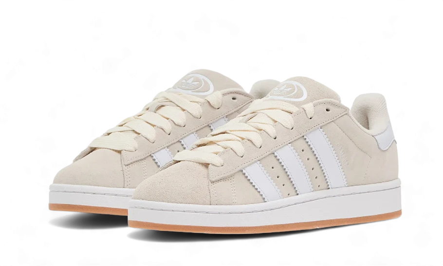 Overkicks - Adidas Campus 00s Wonder White Gum (ID1435) - par completo