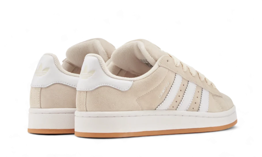 Overkicks - Adidas Campus 00s Wonder White Gum (ID1435) - detalle suela