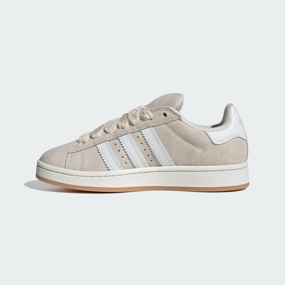 Overkicks - Adidas Campus 00s Wonder White Gum (IH4336) - detalle talón
