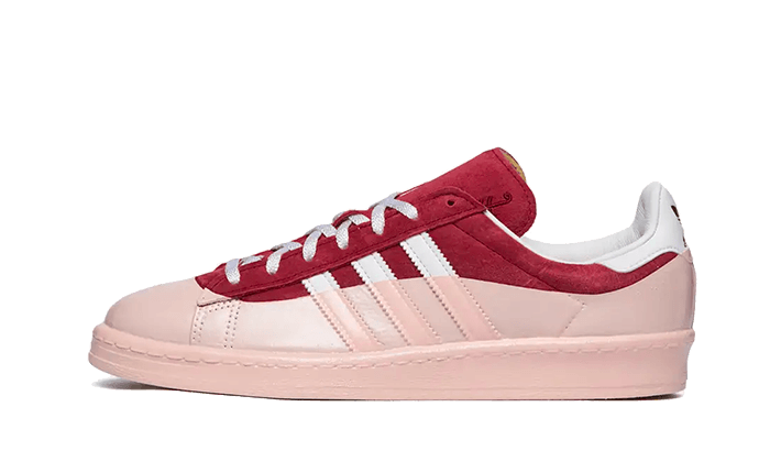Overkicks - Adidas Campus 80s Cali Thornhill Dewitt Burgundy (IG3138) - vista lateral