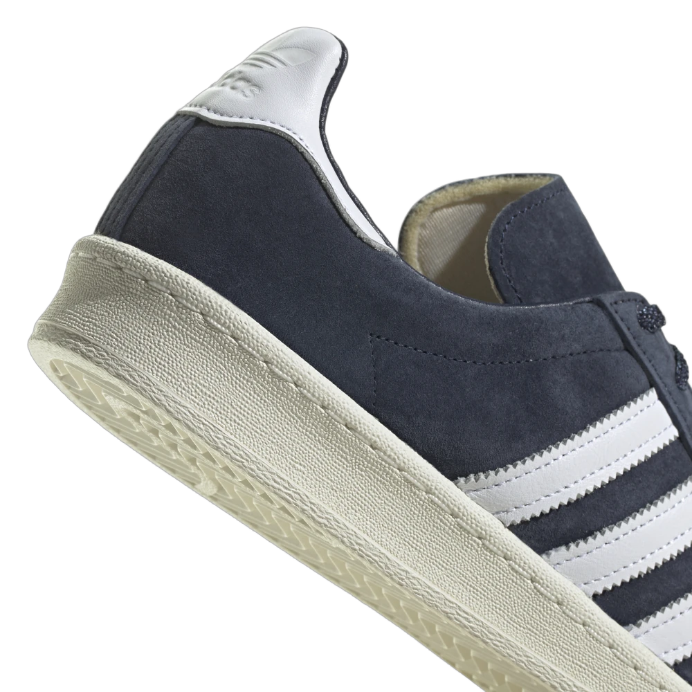 Overkicks - Adidas Campus 80s Collegiate Navy Footwear White (GX9405) - vista superior