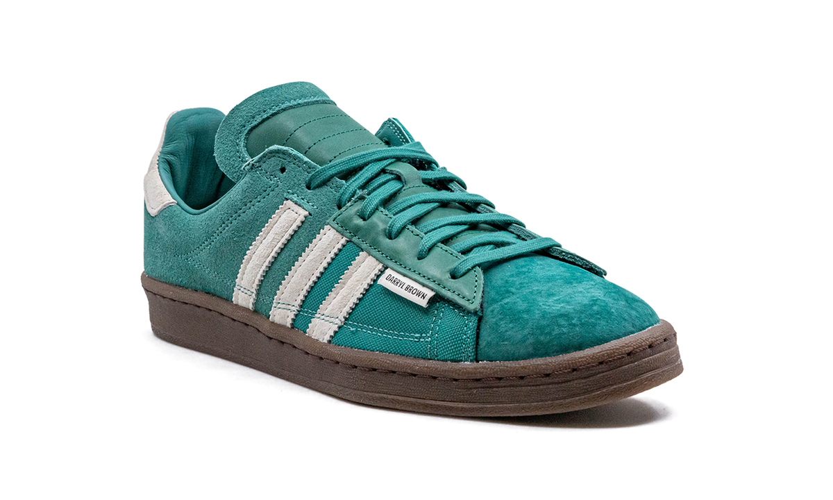 Overkicks - Adidas Campus 80s Darryl Brown Active Green (GX1656) - detalle lateral interior