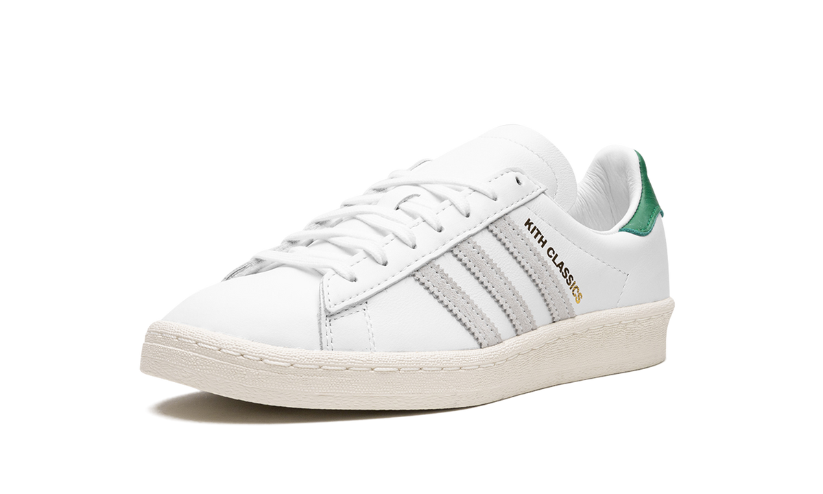 Overkicks - Adidas Campus 80s Kith Classics White Green (FY3518) - detalle suela