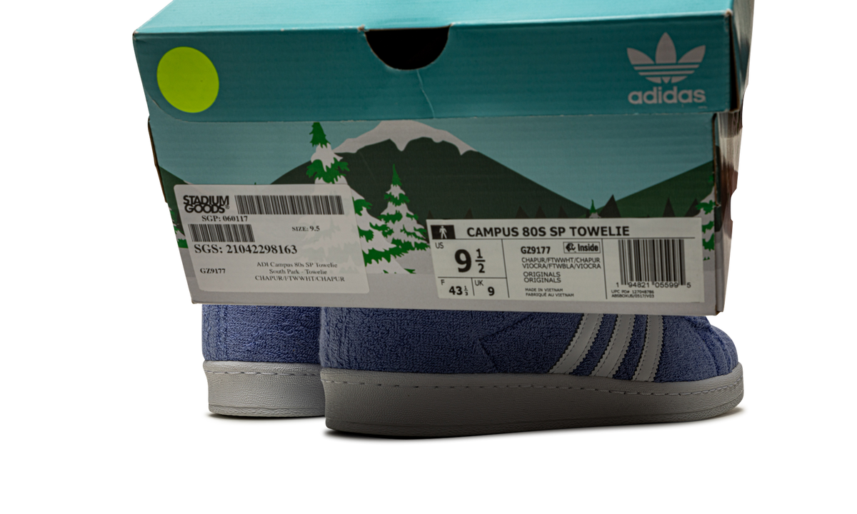 Overkicks - Adidas Campus 80s South Park Towelie (GZ9177) - detalle